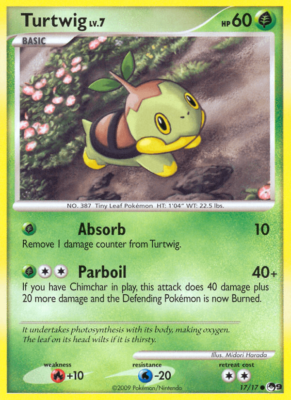 Turtwig Pokémon card