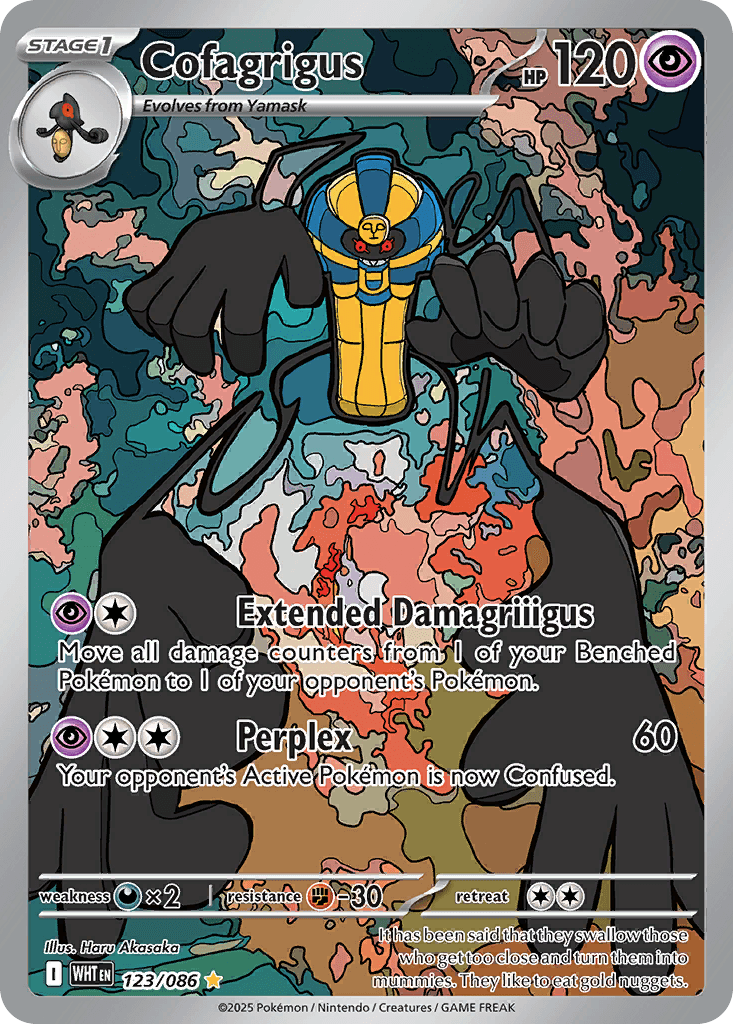 Cofagrigus Pokémon card