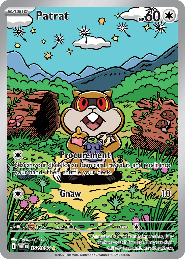 Patrat Pokémon card