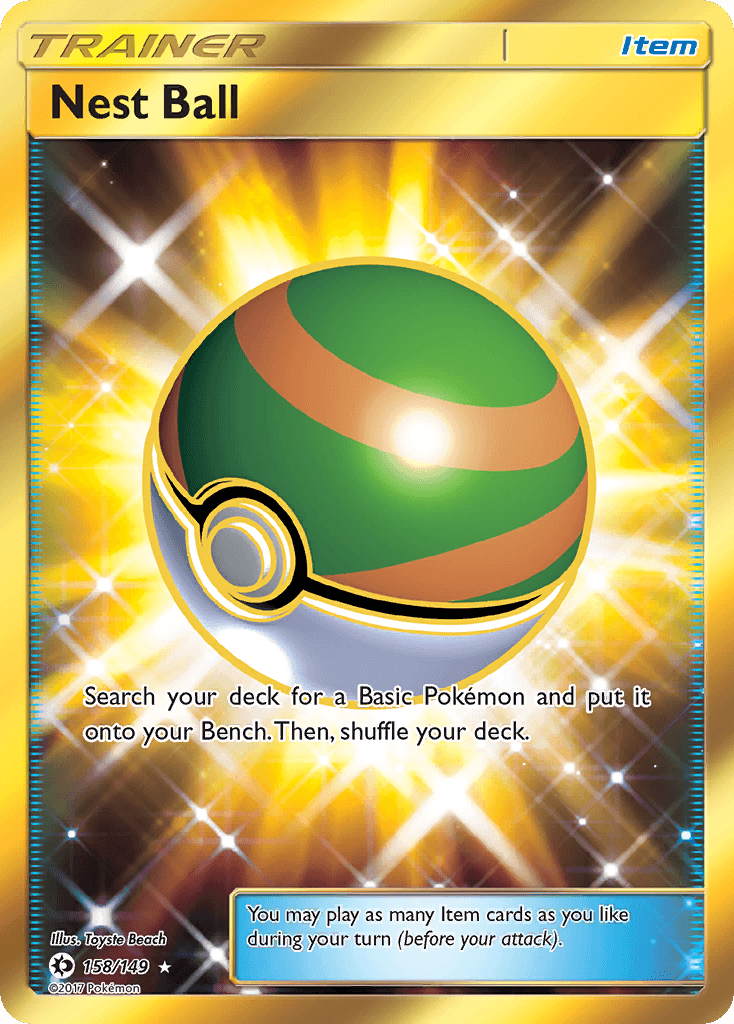 Nest Ball Pokémon card