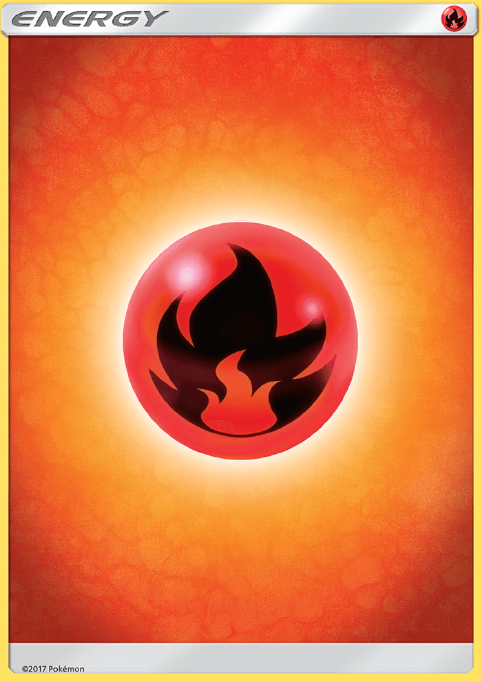 Fire Energy Pokémon card