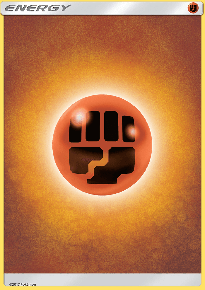 Fighting Energy Pokémon card