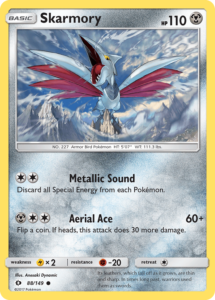 Skarmory Pokémon card