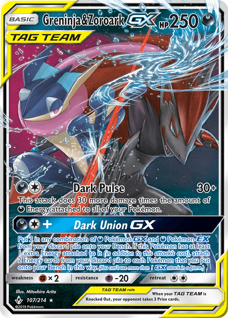 Greninja & Zoroark-GX — Gen 6