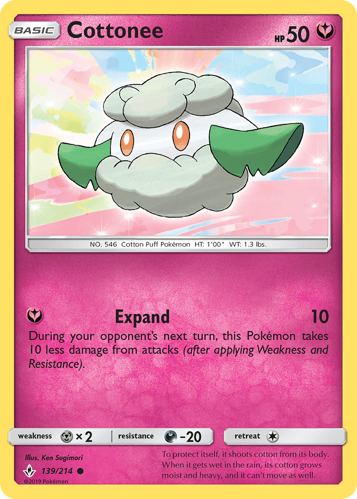 Cottonee — Fairy type