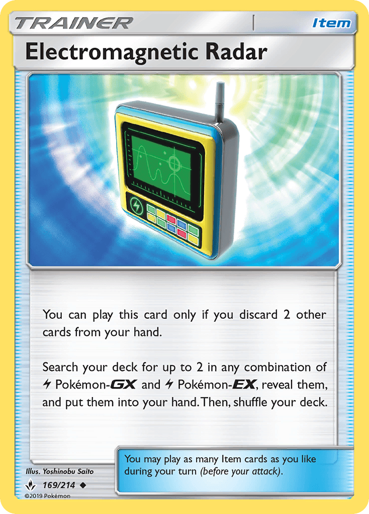 Electromagnetic Radar Pokémon card