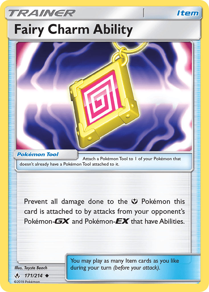 Fairy Charm Ability Pokémon card