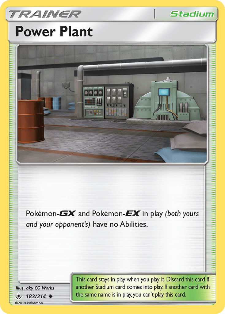 Power Plant Pokémon card