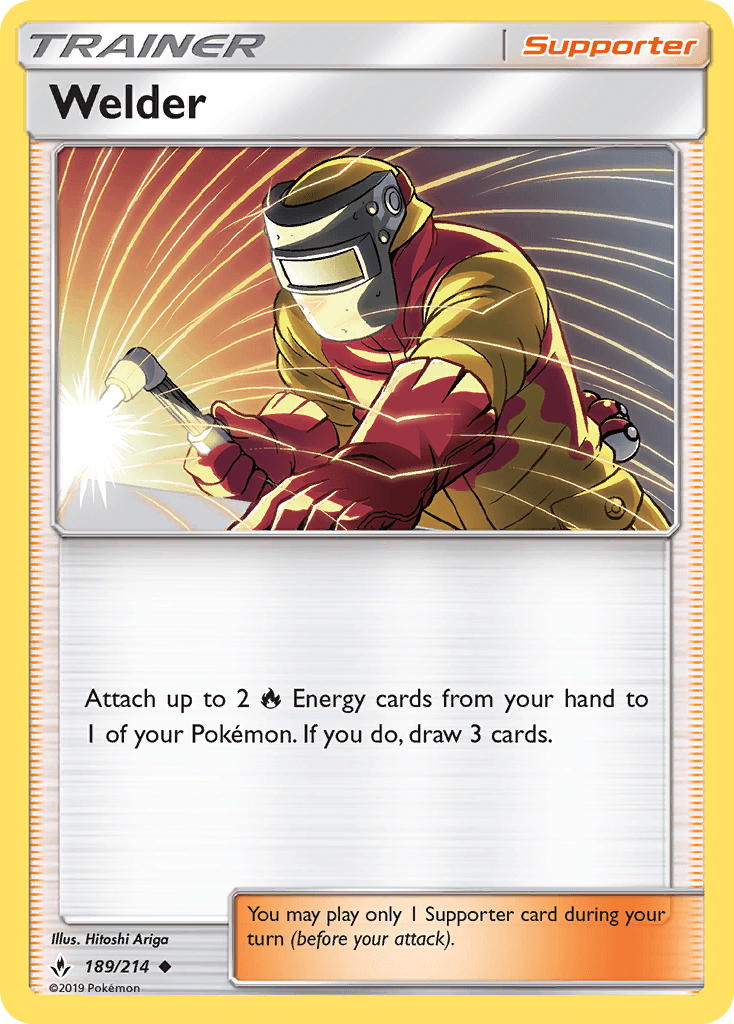 Welder Pokémon card