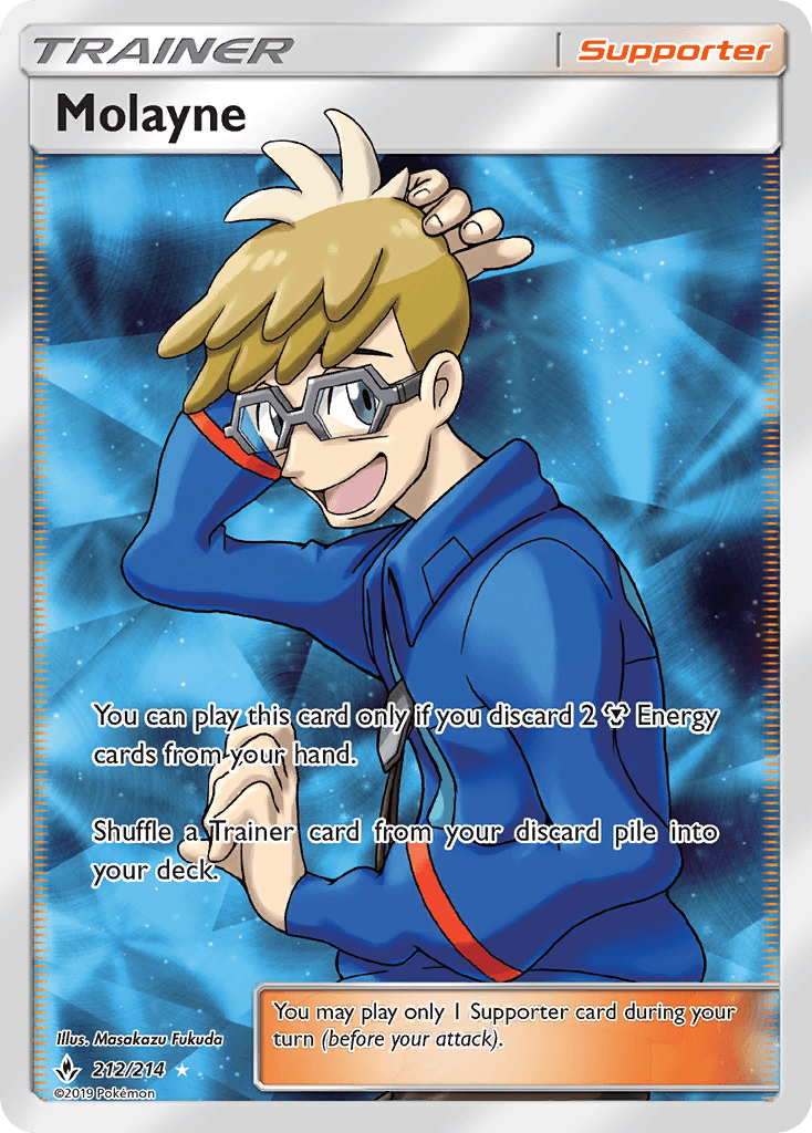 Molayne Pokémon card