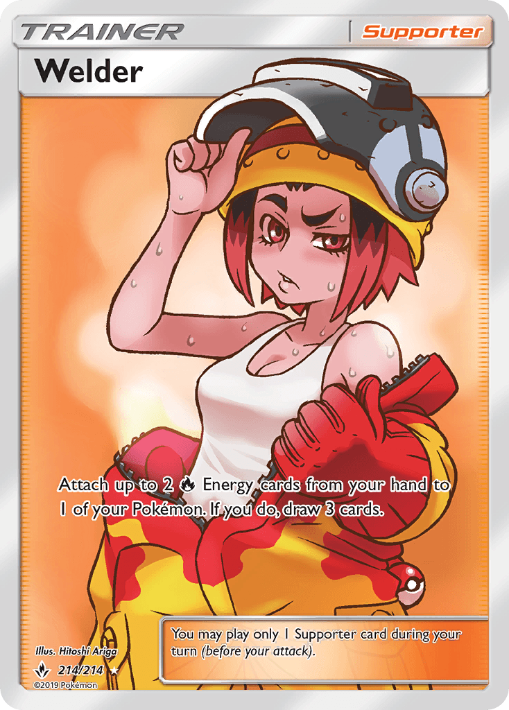 Welder Pokémon card