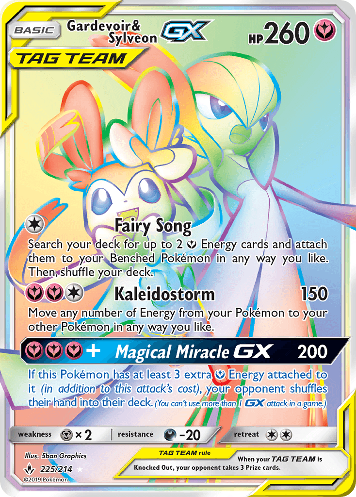 Gardevoir & Sylveon-GX — Fairy type