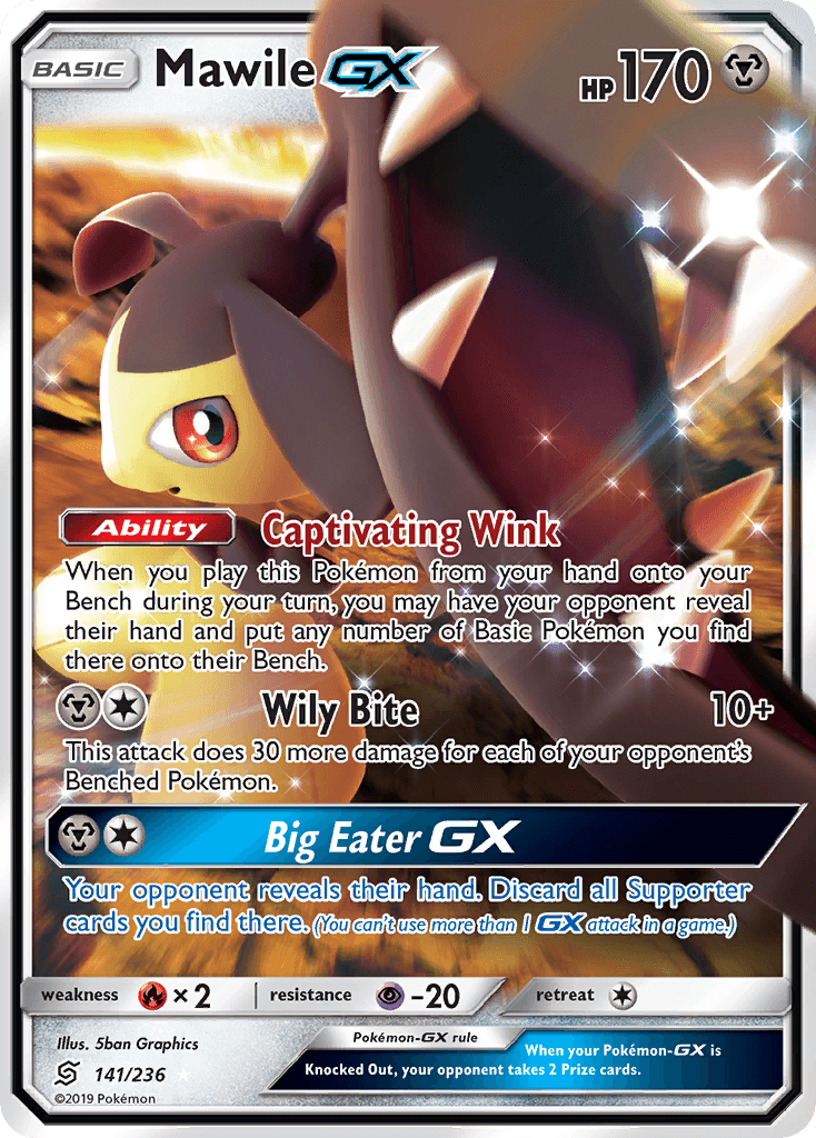 Mawile-GX Pokémon card