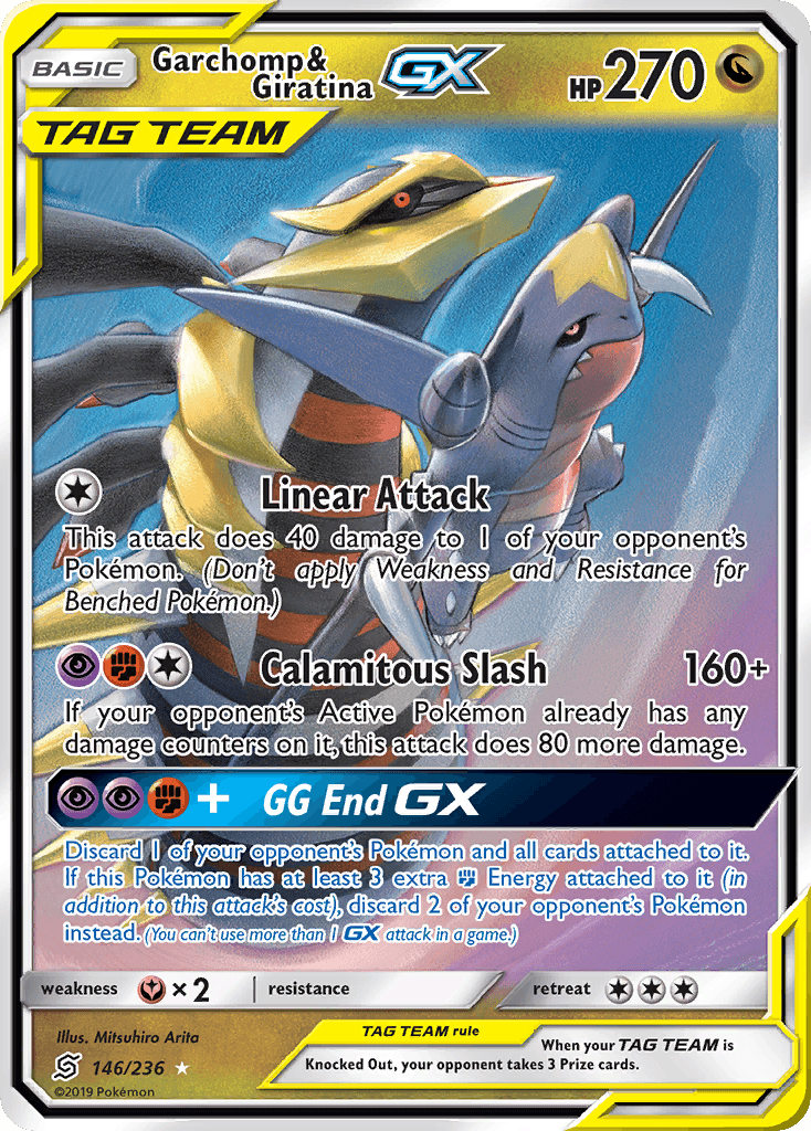 Garchomp & Giratina-GX from Unified Minds