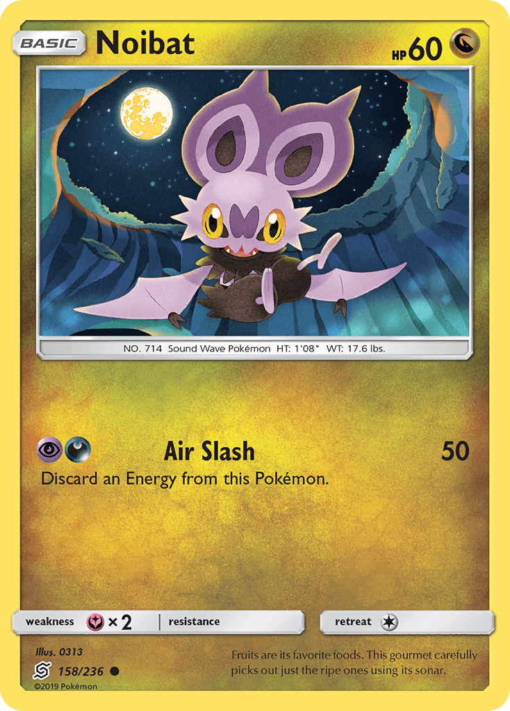 Noibat Pokémon card