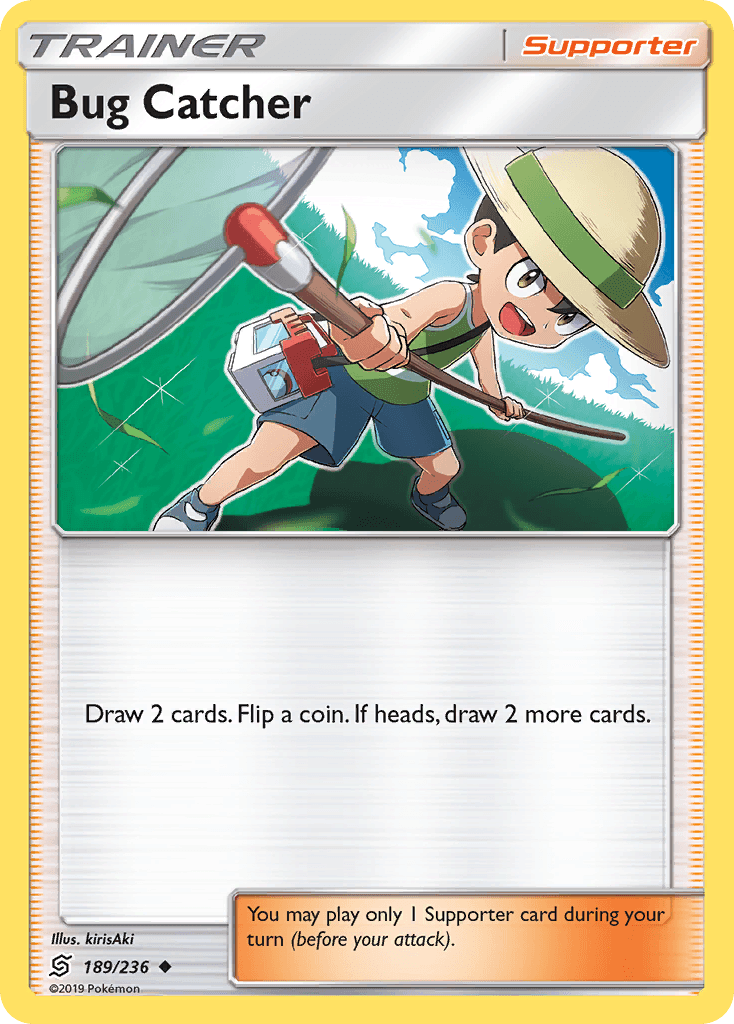Bug Catcher Pokémon card