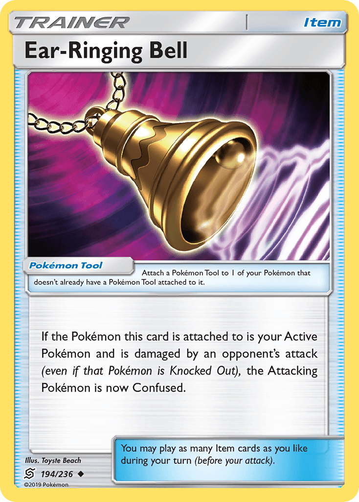 Ear-Ringing Bell Pokémon card