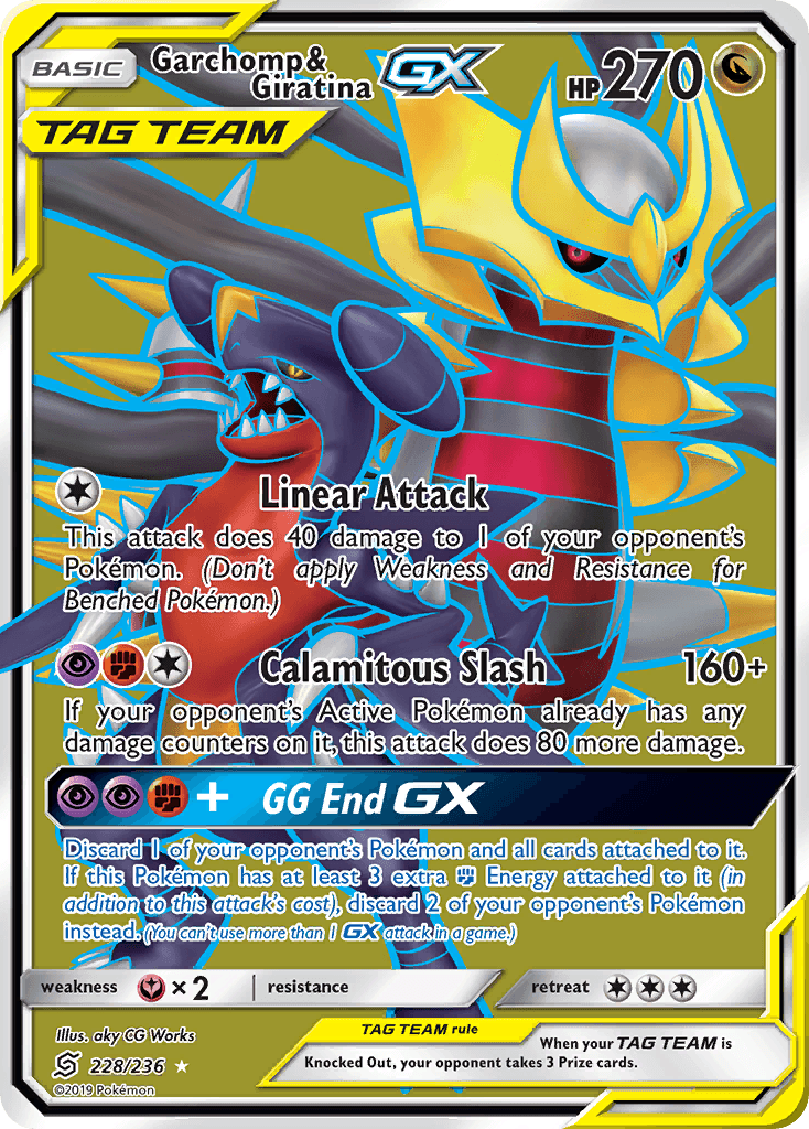 Garchomp & Giratina-GX from Unified Minds