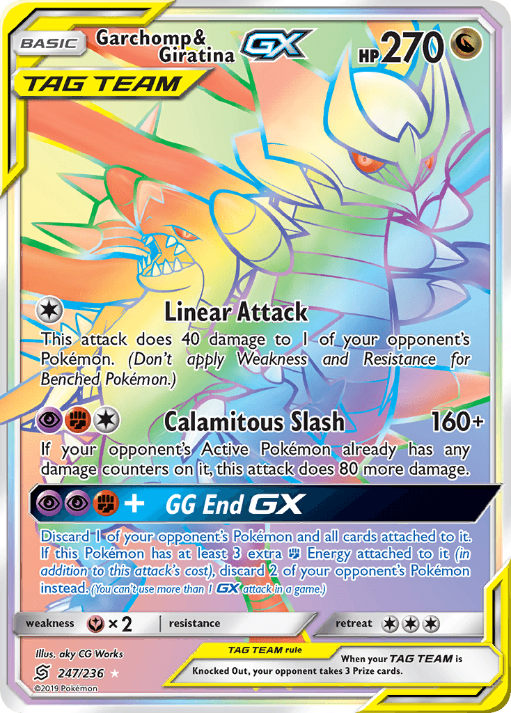 Garchomp & Giratina-GX from Unified Minds