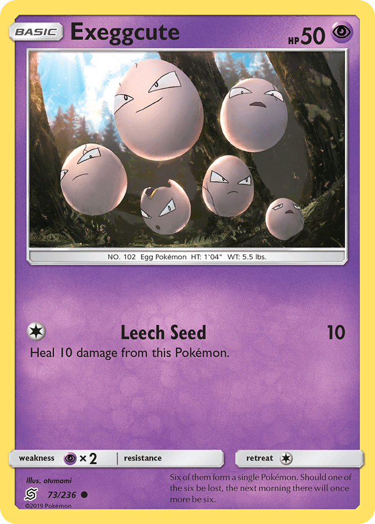 Exeggcute Pokémon card