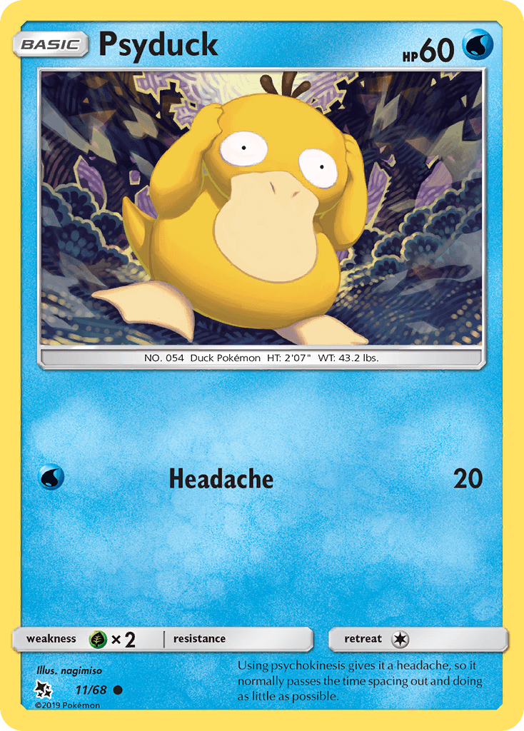 Psyduck Pokémon card