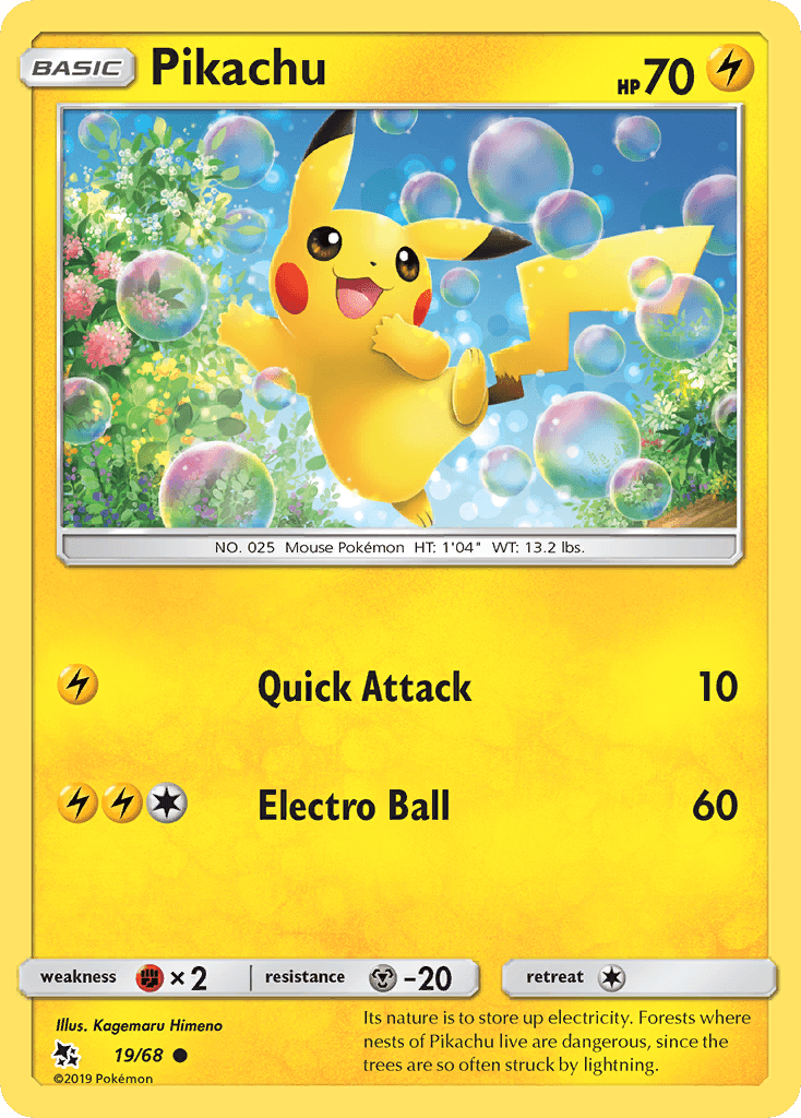 Pikachu Pokémon card