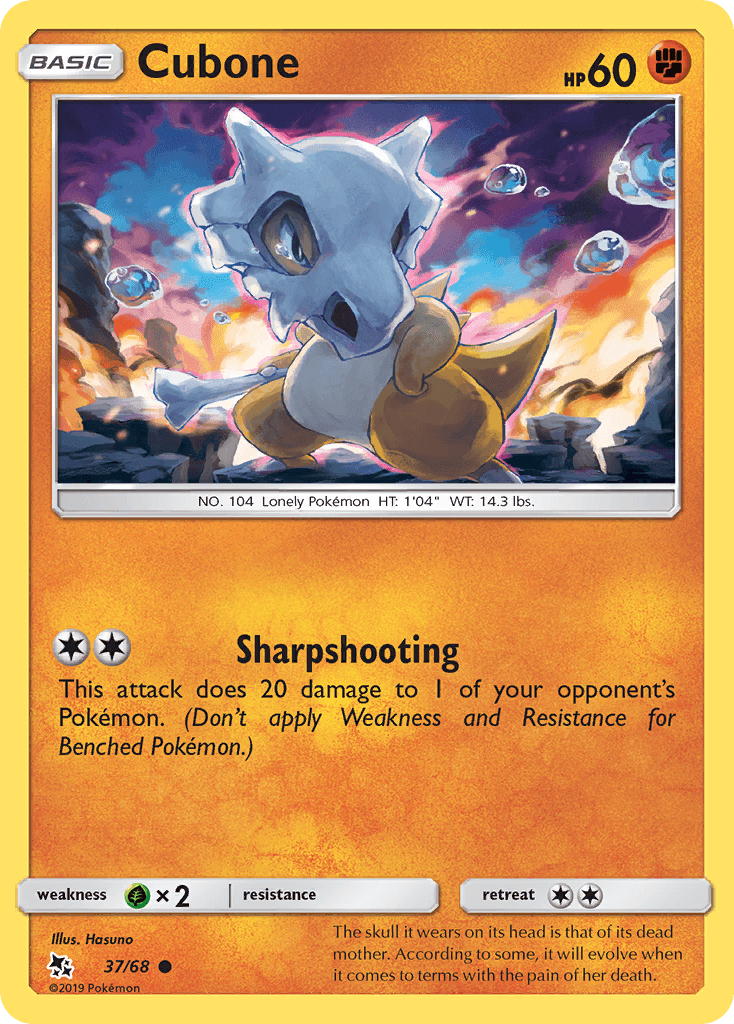 Cubone Pokémon card