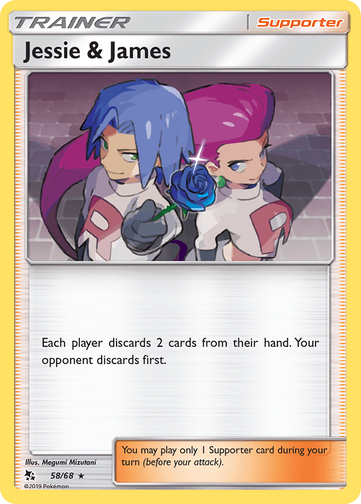 Jessie & James Pokémon card