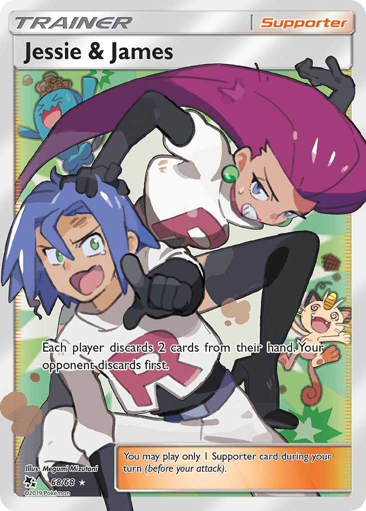 Jessie & James Pokémon card