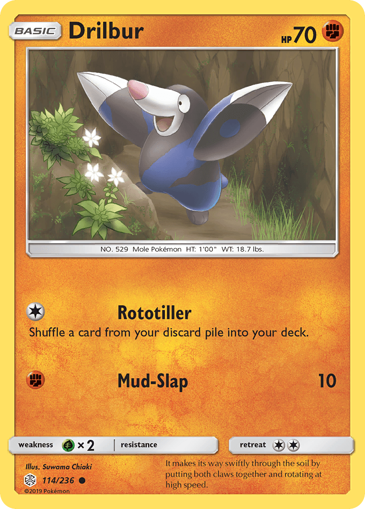 Drilbur Pokémon card