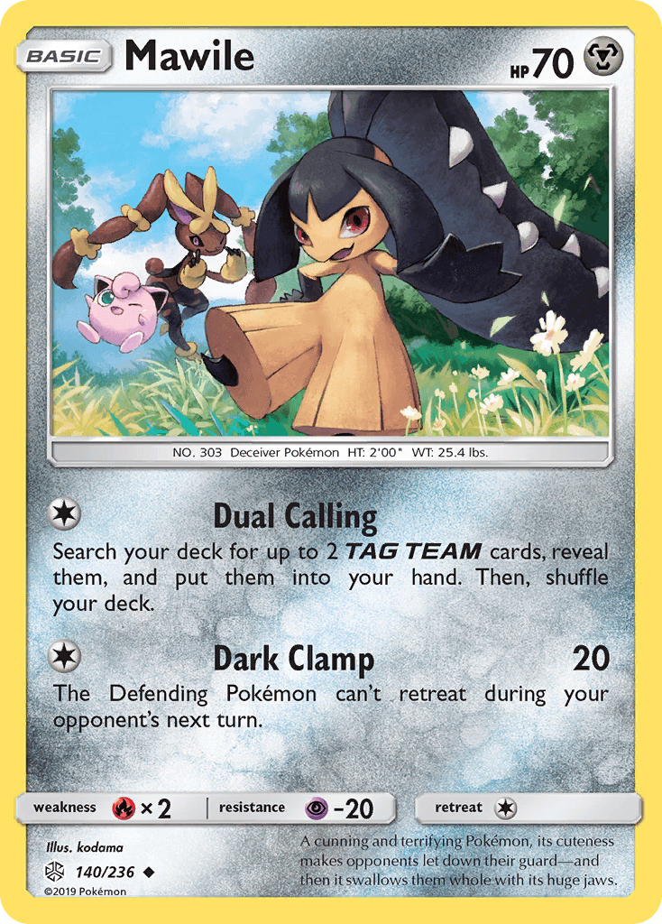 Mawile Pokémon card