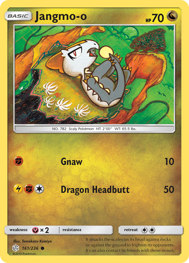 Jangmo-o Pokémon card