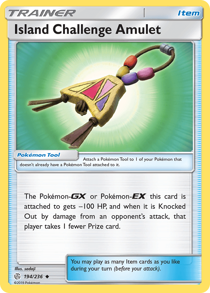 Island Challenge Amulet Pokémon card