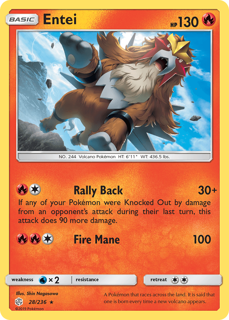 Entei from Cosmic Eclipse