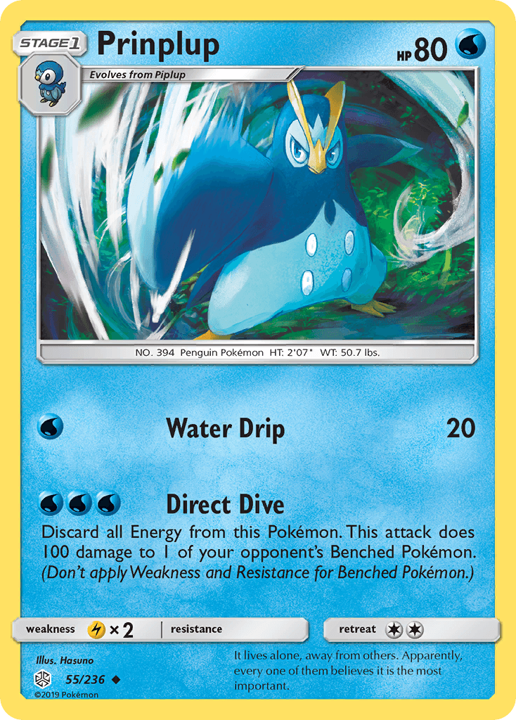 Prinplup Pokémon card