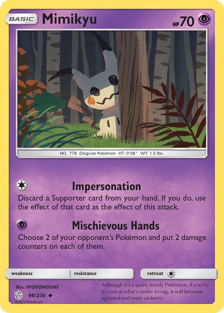 Mimikyu from Cosmic Eclipse