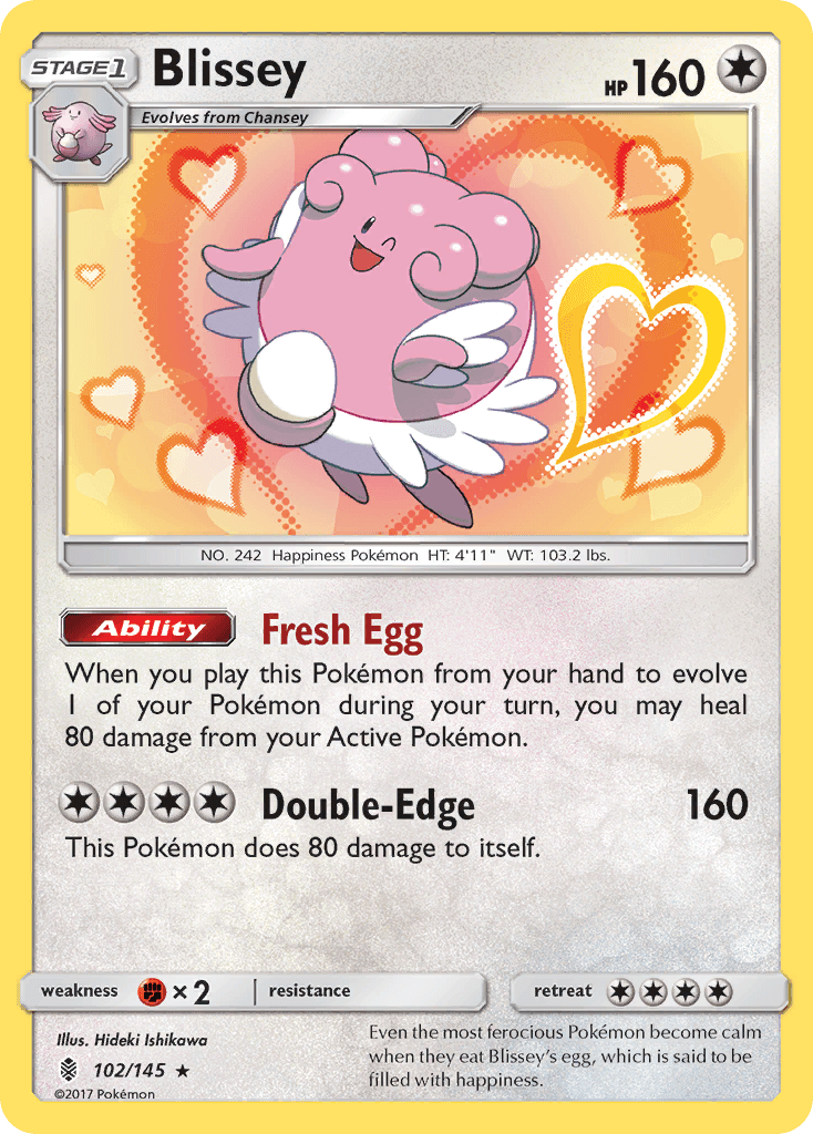 Blissey Pokémon card