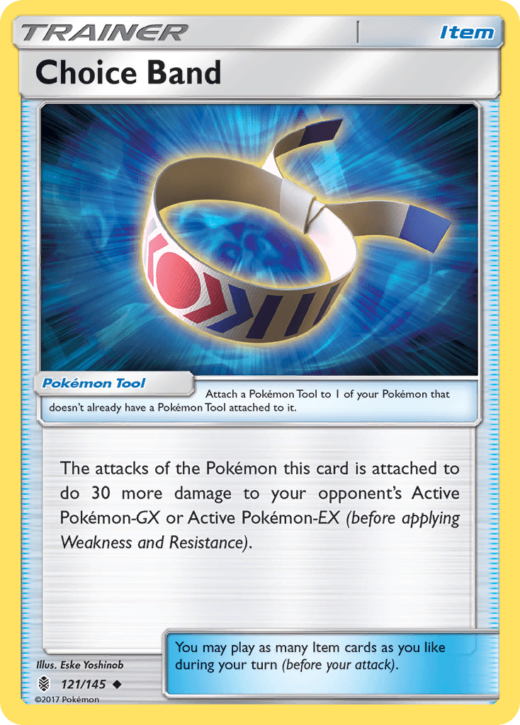 Choice Band Pokémon card