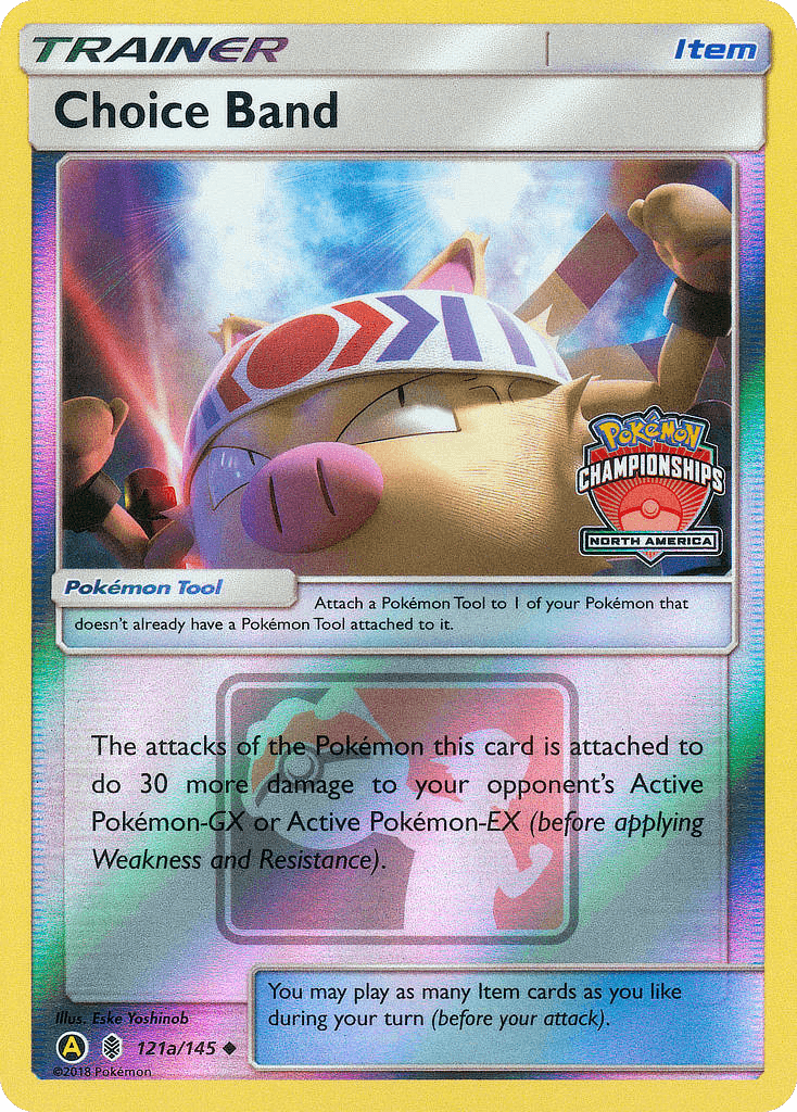 Choice Band Pokémon card