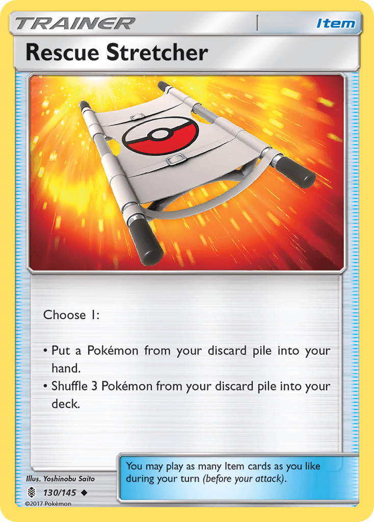 Rescue Stretcher Pokémon card