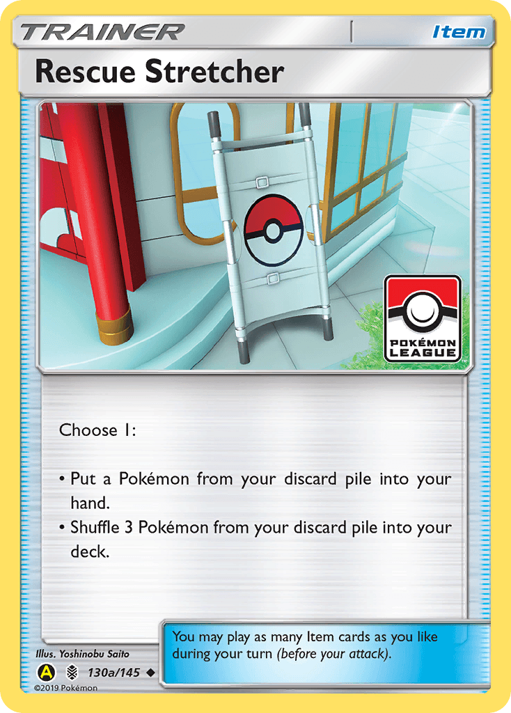 Rescue Stretcher Pokémon card