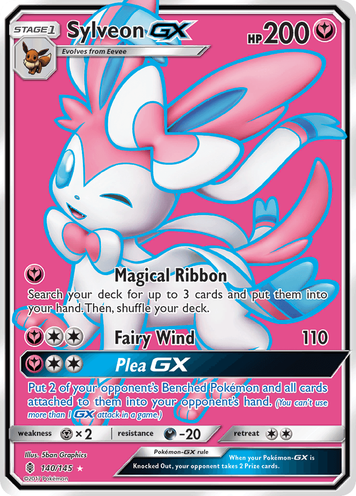 Sylveon-GX Pokémon card