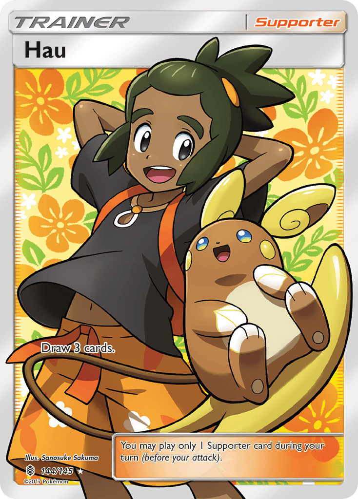 Hau Pokémon card