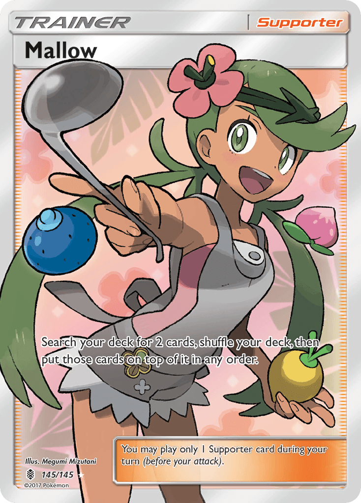 Mallow Pokémon card