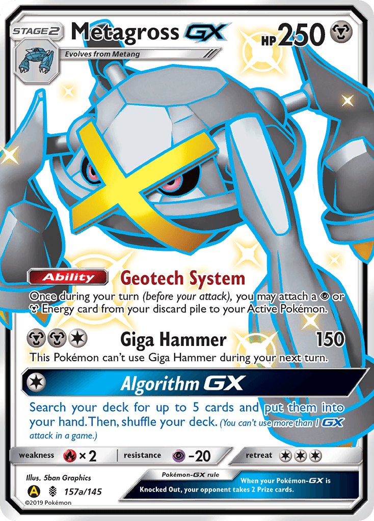 Metagross-GX Pokémon card