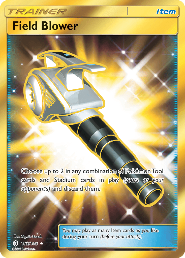 Field Blower Pokémon card