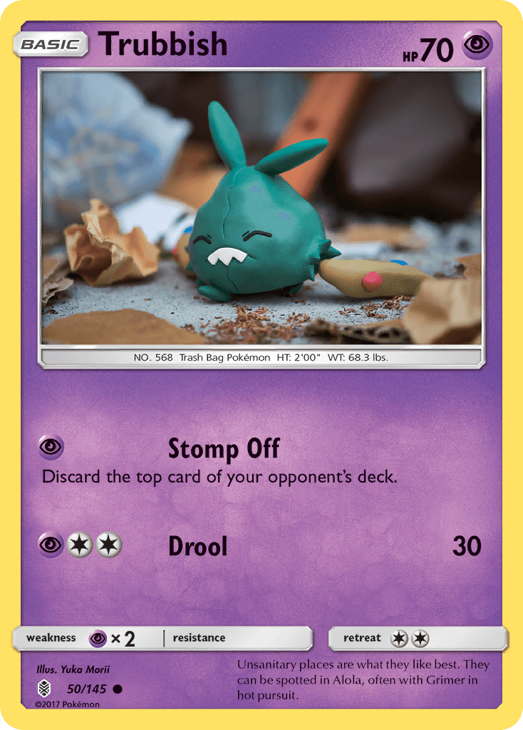 Trubbish Pokémon card