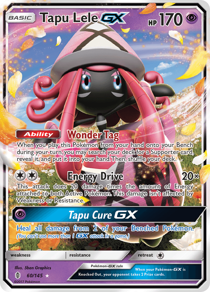Tapu Lele-GX Pokémon card