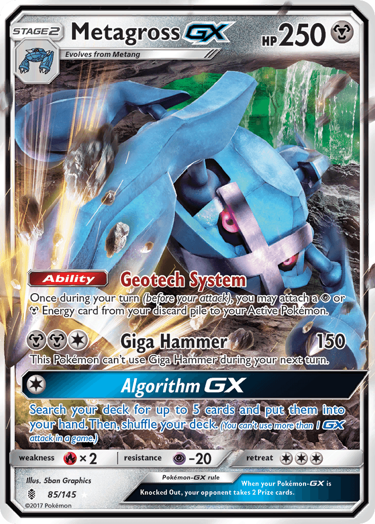 Metagross-GX Pokémon card