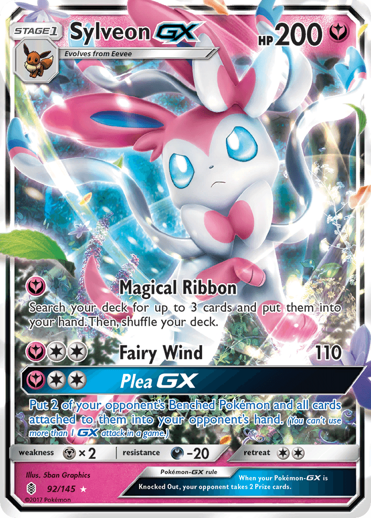 Sylveon-GX Pokémon card